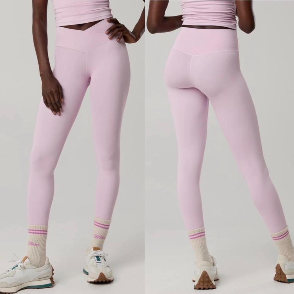 Aerie Offline Real Me 7/8 High Rise Lilac Leggings